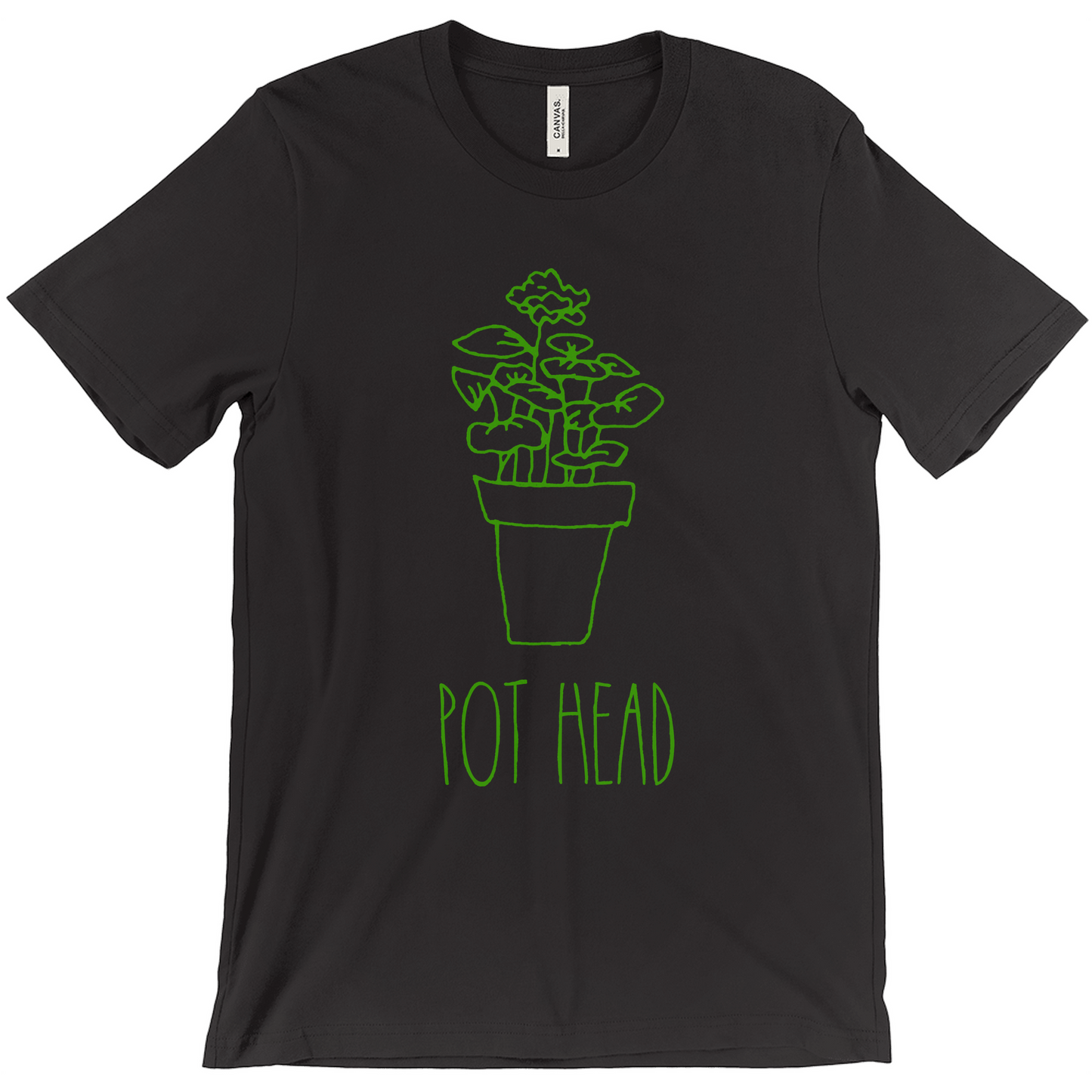 Plant Pot Head Unisex T-Shirt