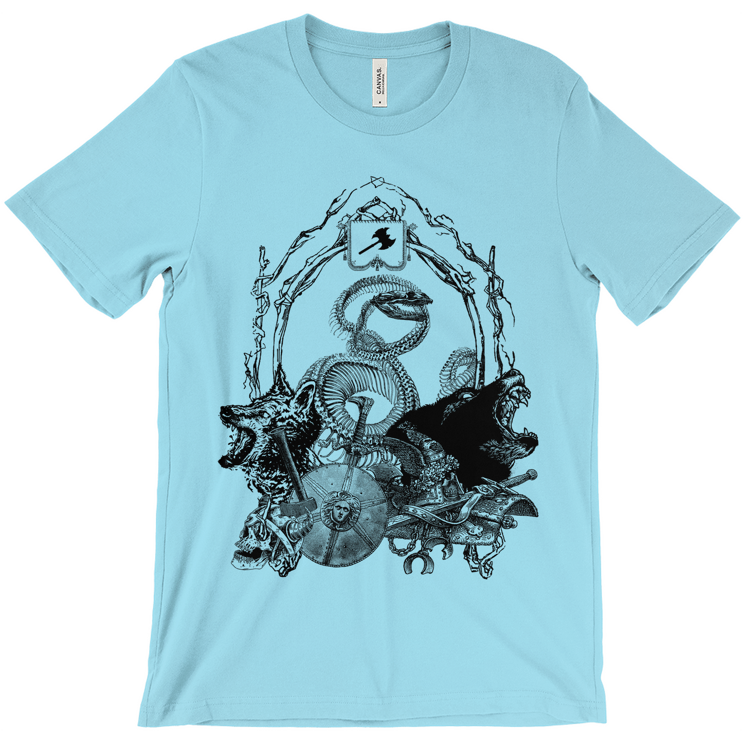 Barbarian D&D Collage Unisex T-Shirt