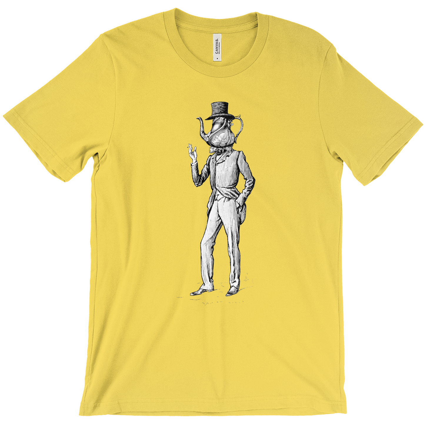 Anthropomorphic Tea Pot Head Unisex T-Shirt