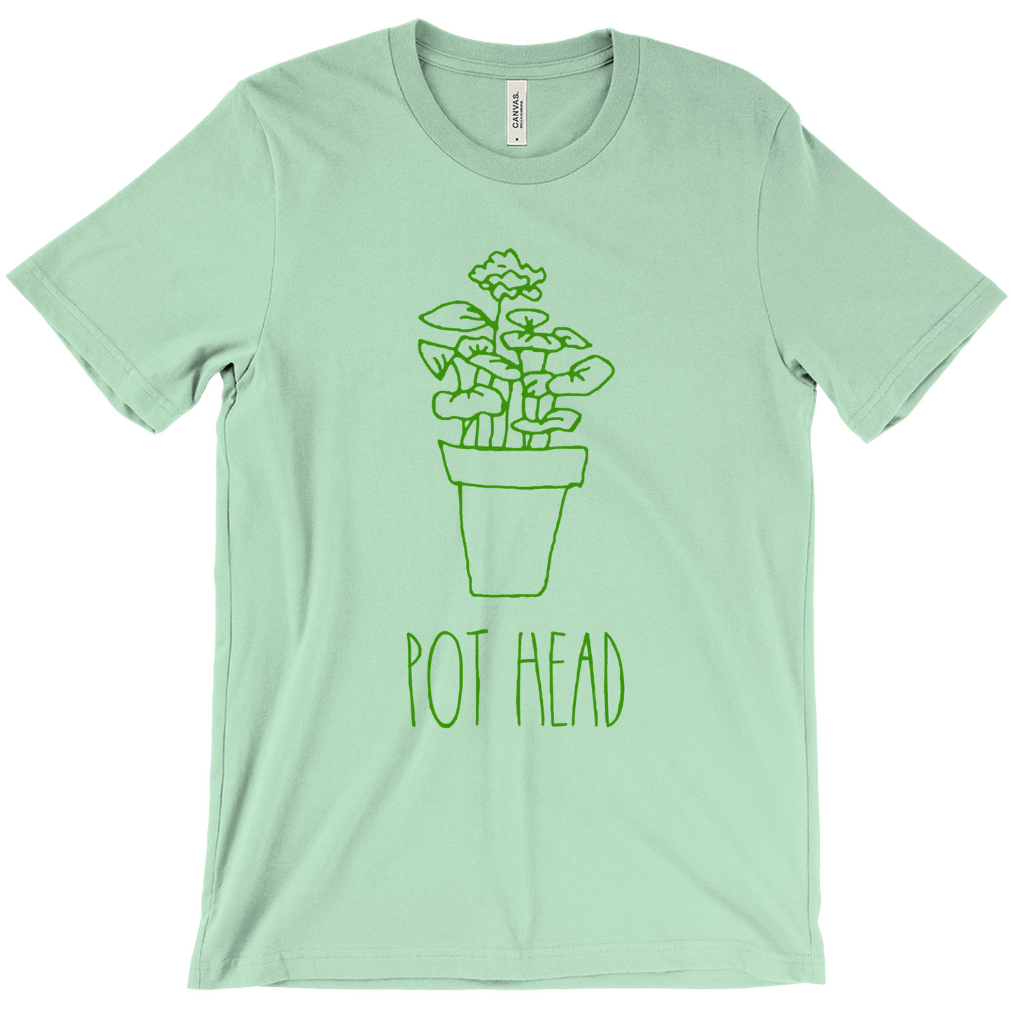 Plant Pot Head Unisex T-Shirt