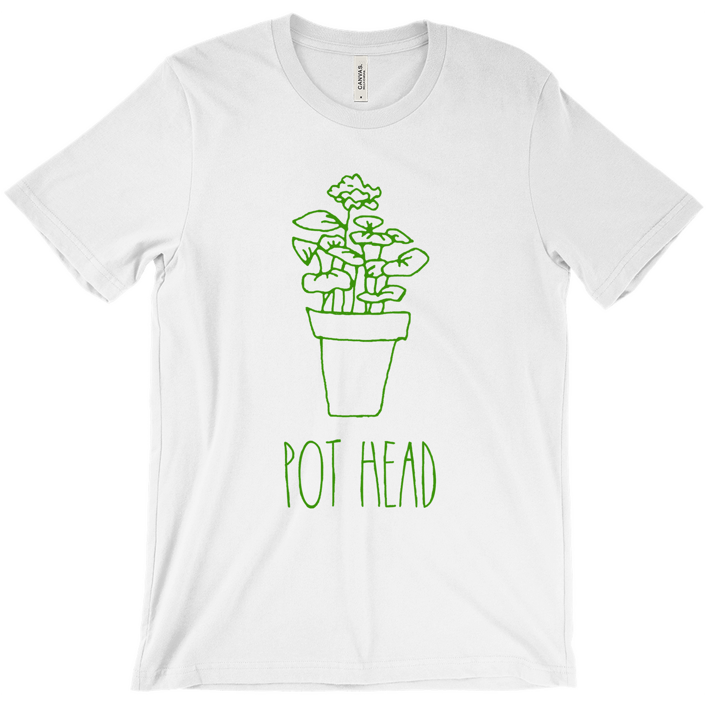 Plant Pot Head Unisex T-Shirt