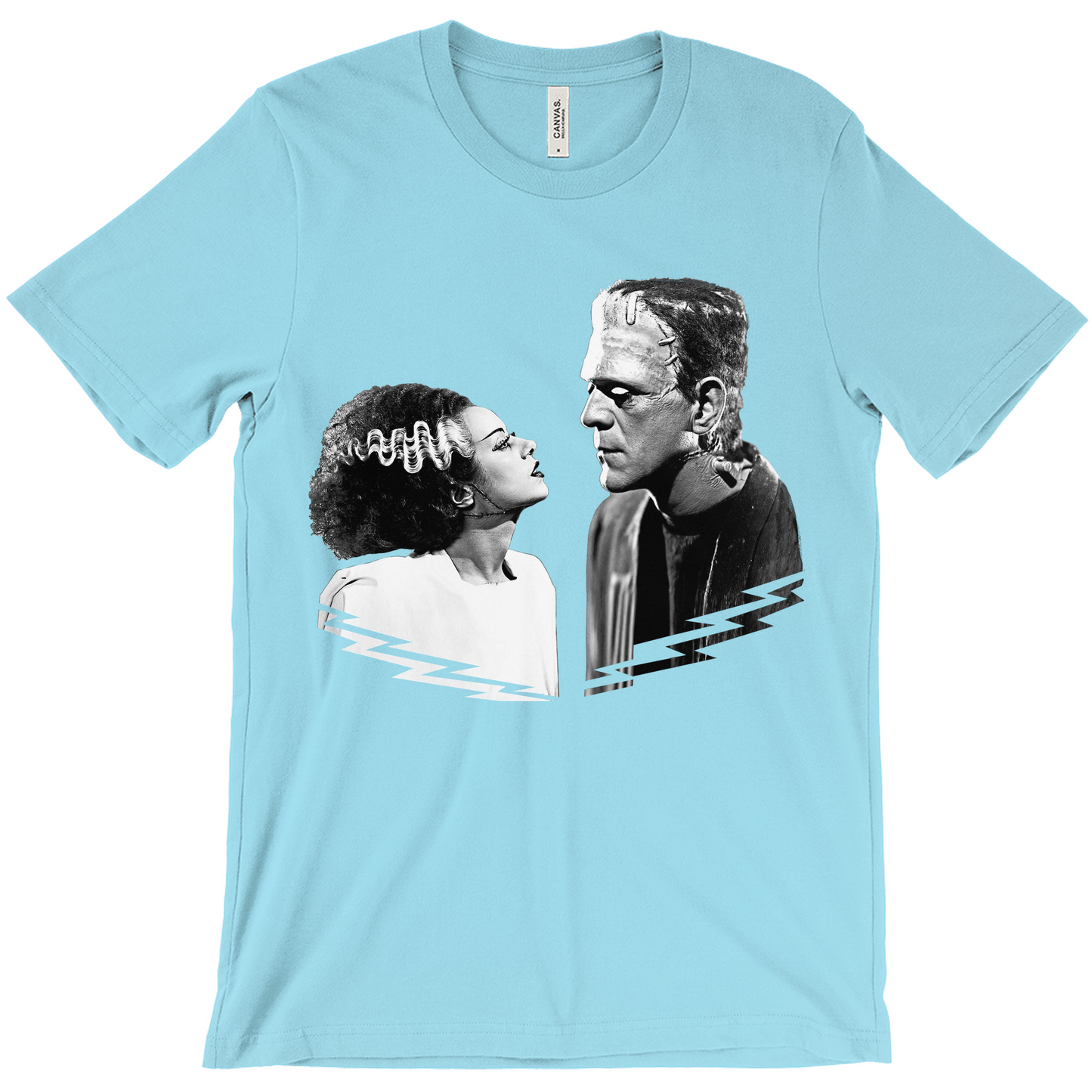 Frankenstein Couple Classic Unisex T-Shirt