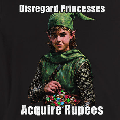 Disregard Princesses, Acquire Rupees - Zelda inspired spin on B.I.G.'s "Fuck Bitches, Get Money"