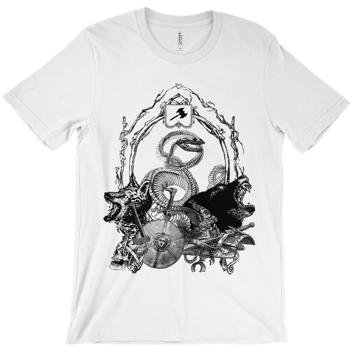 Barbarian D&D Collage Unisex T-Shirt