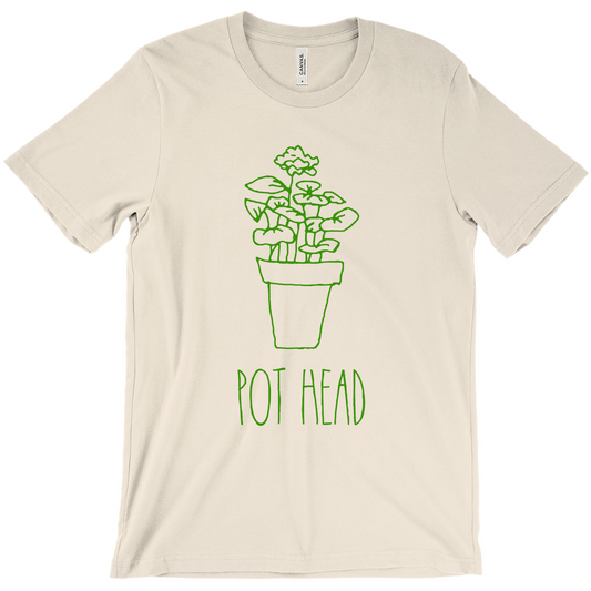 Plant Pot Head Unisex T-Shirt