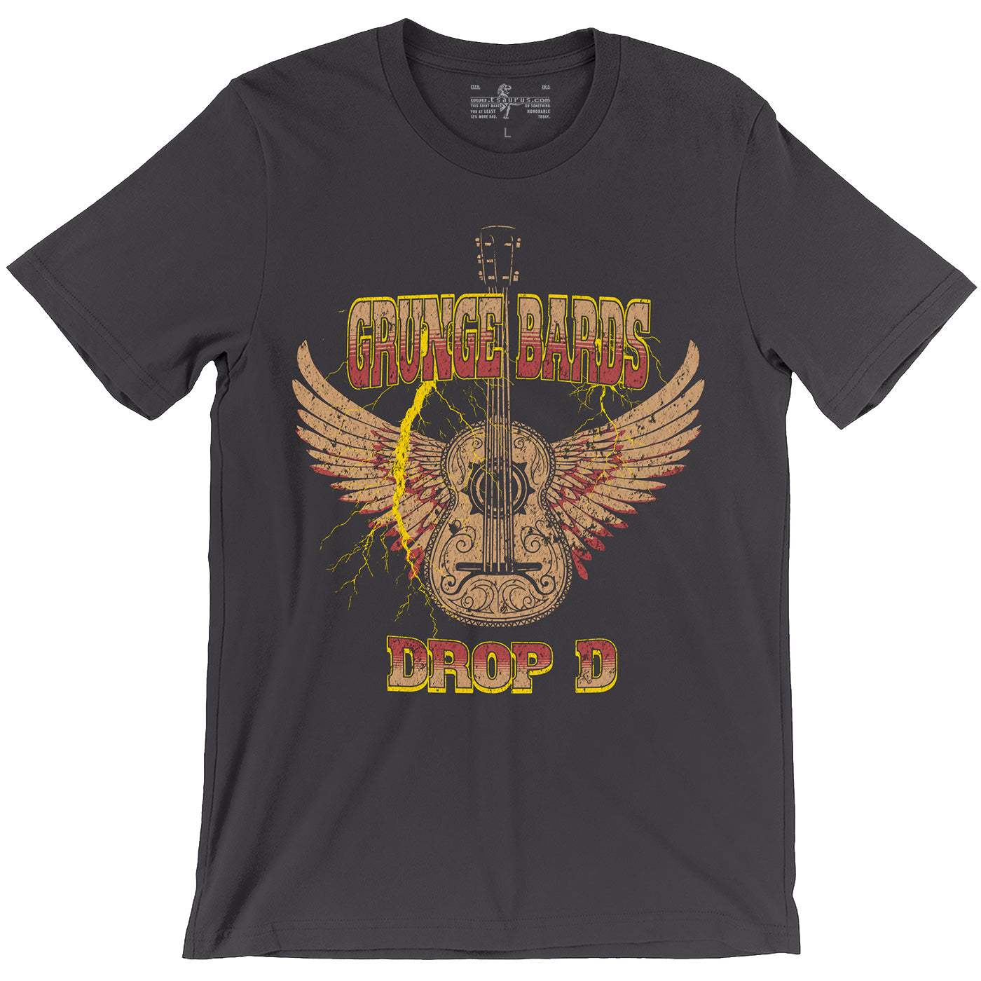 Grunge Bards Drop D Unisex T-shirt