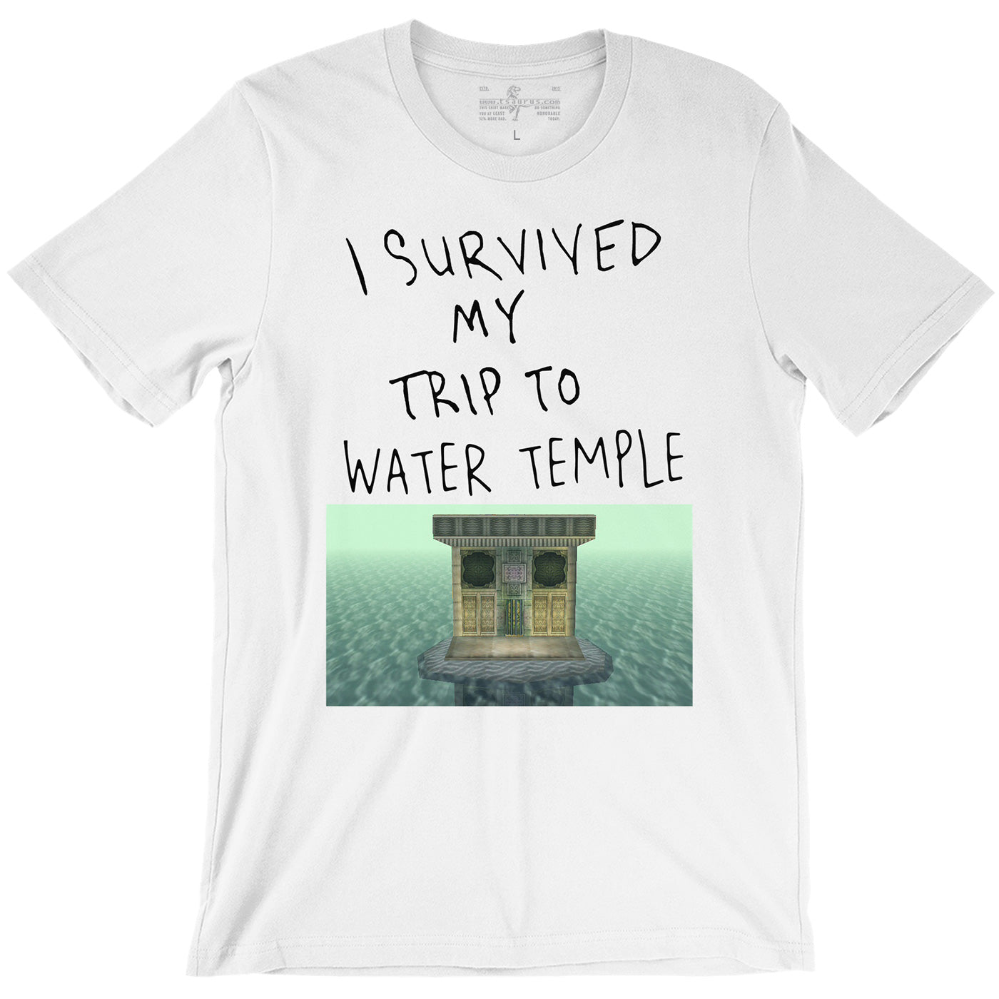 I Survived My Trip to Water Temple meme Zelda Inspired T-shirt