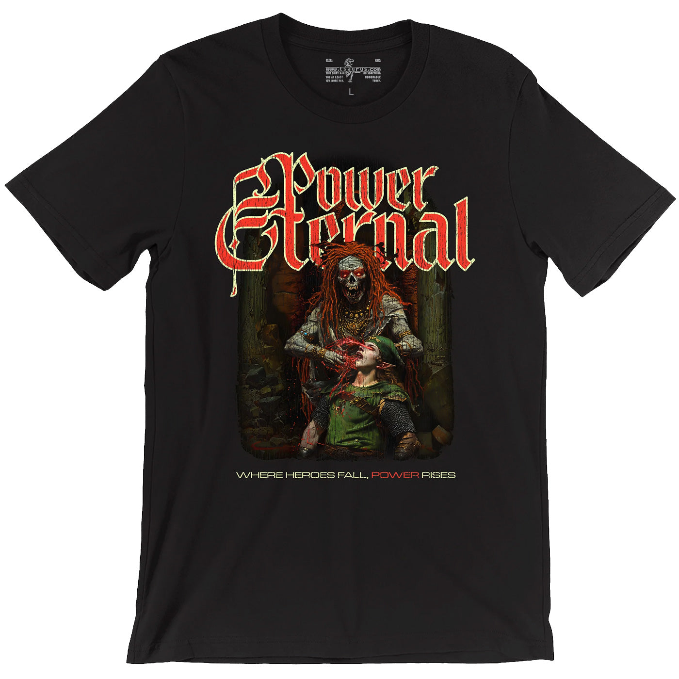 Power Eternal - Heroe's Fall Concert Tee Art Zelda Inspired Unisex T-shirt